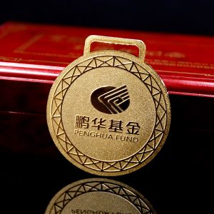 2017銷(xiāo)售基金表彰金牌 金幣金章定做