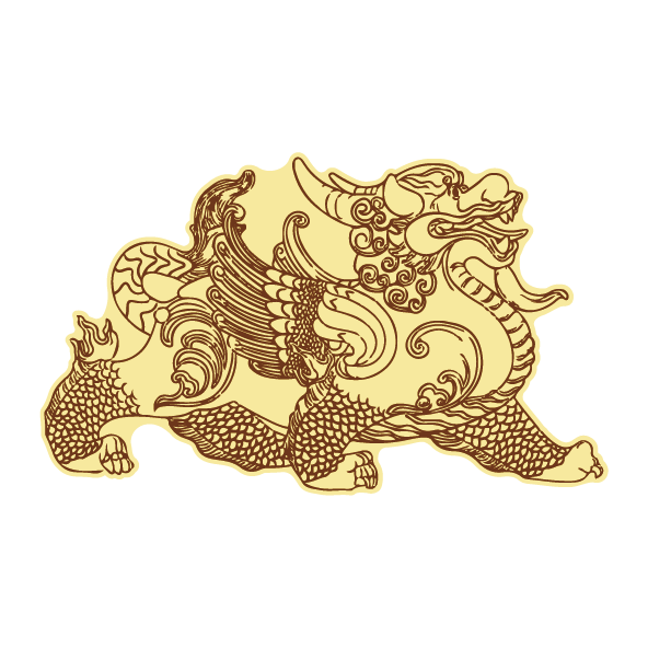 八方來(lái)財(cái)-純金手機(jī)貼