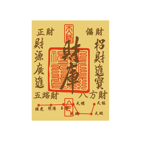 財(cái)庫手機(jī)貼